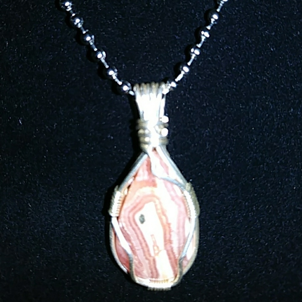 Rhodocrosite necklace